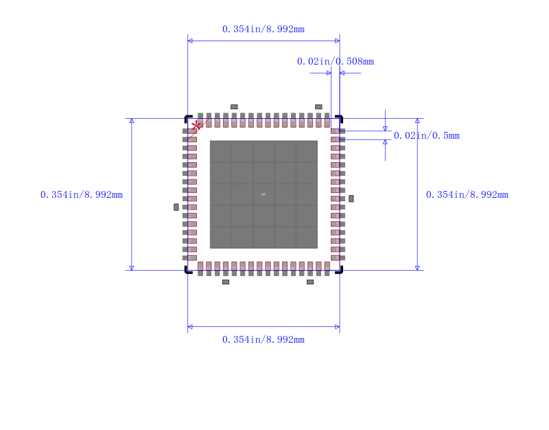 AD9204BCPZ-80封装图