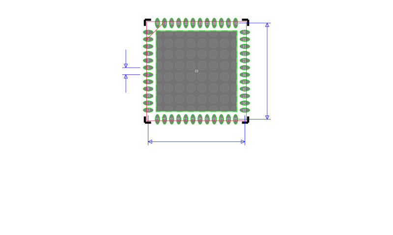 ADC34J23IRGZ25封装图