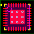 AD9245BCPZ-65封装焊盘图