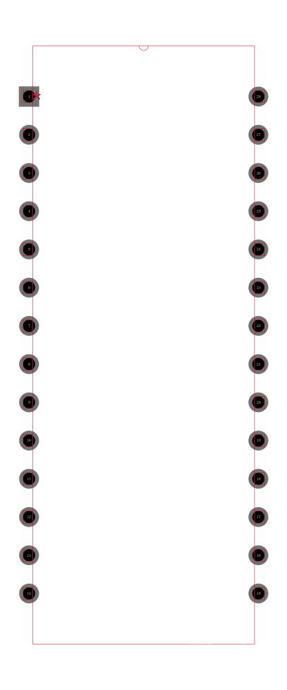 ADS774JPG4封装焊盘图
