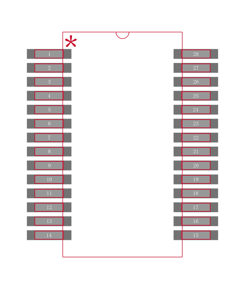 AFE1230E/1KG4封装焊盘图