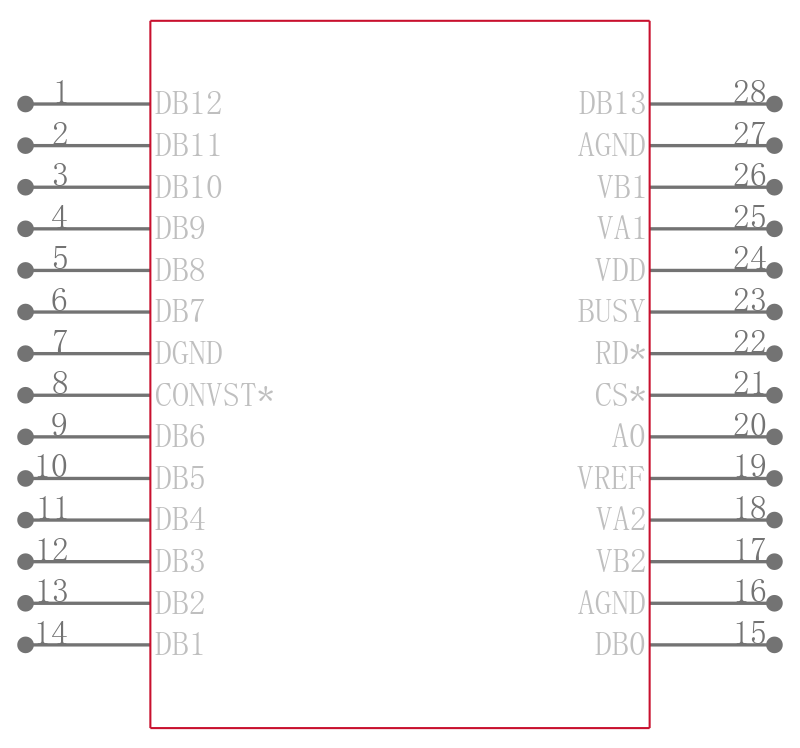 AD7863AR-3REEL7引脚图