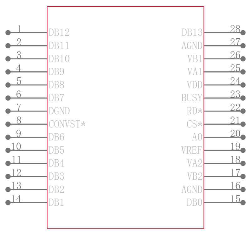 AD7863ARS-10引脚图