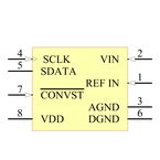 AD7893ANZ-10引脚图