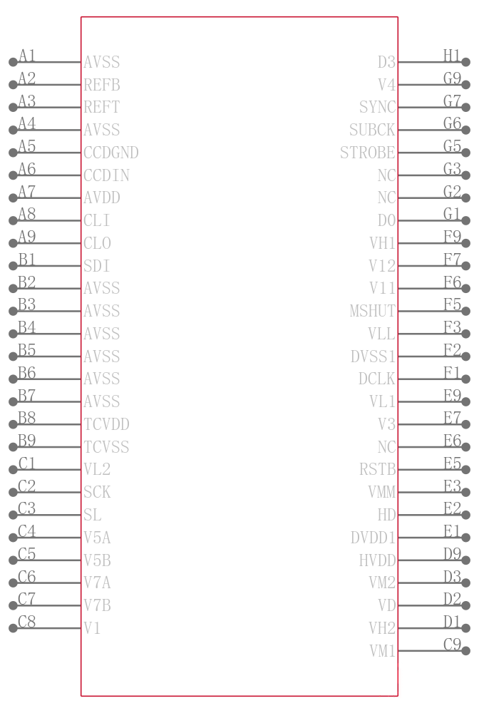 AD9923ABBCZRL引脚图