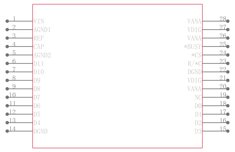ADS7810UB引脚图