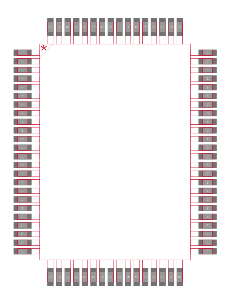 DS5001FP-16N+封装焊盘图