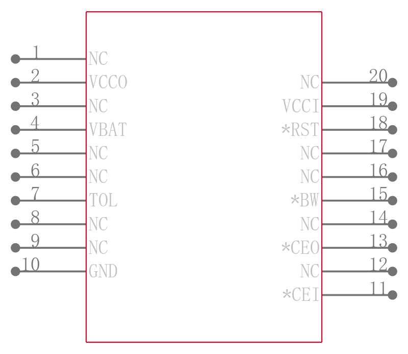 DS1314E+T&R引脚图