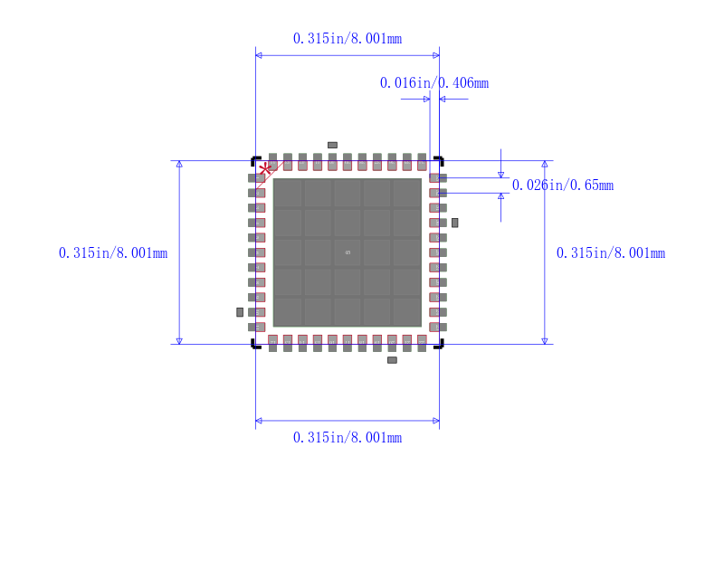 DSPIC30F4012T-20I/ML封装图