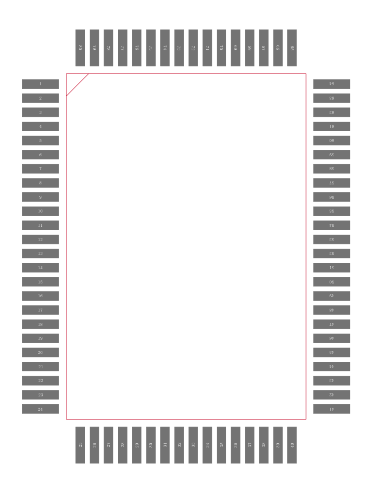 DS5001FP-16封装焊盘图