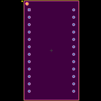 DS17287-3+封装焊盘图