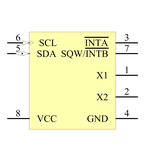 DS1337+引脚图