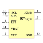 DS3231M+TRL引脚图