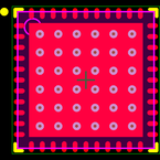 DSPIC33FJ32GP304-I/ML封装焊盘图