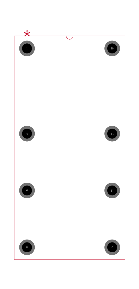 DS2E-M-DC3V封装焊盘图