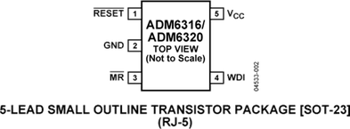 ADM6316CW25ARJZ-R7电路图