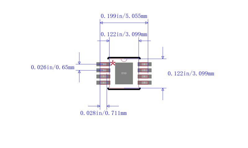 ADP124ARHZ-2.7-R7封装图