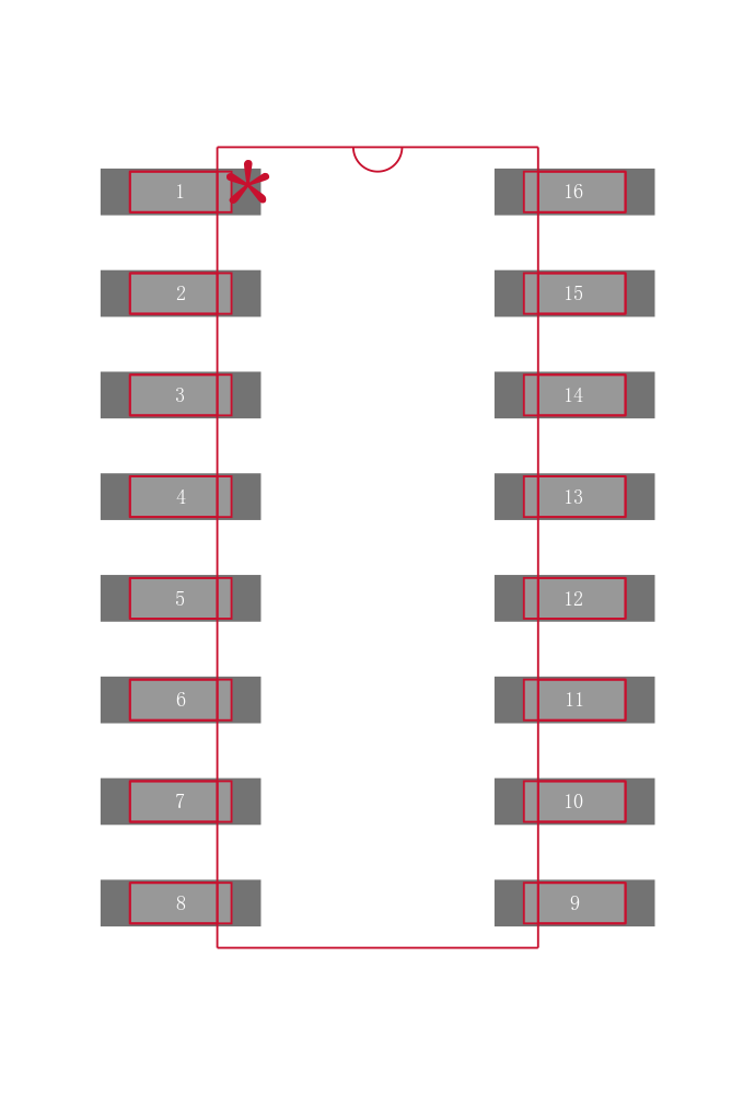 AD5242BR1M封装焊盘图