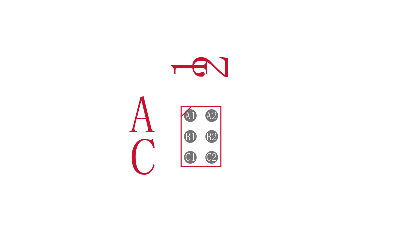 ADP197ACBZ-R7封装焊盘图