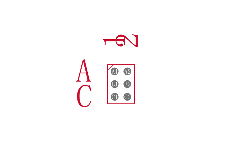 ADP2139ACBZ-2.8-R7封装焊盘图