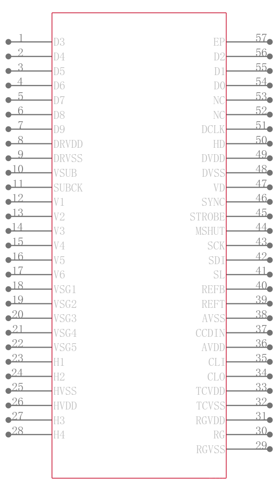 AD9991KCPRL引脚图