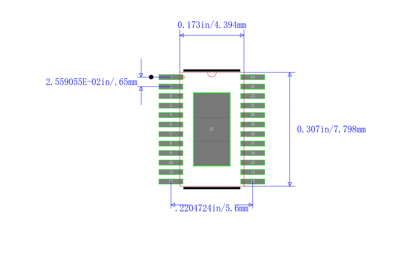 DRV8885PWPR封装图