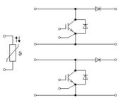 DF100R07W1H5FPB54BPSA2电路图
