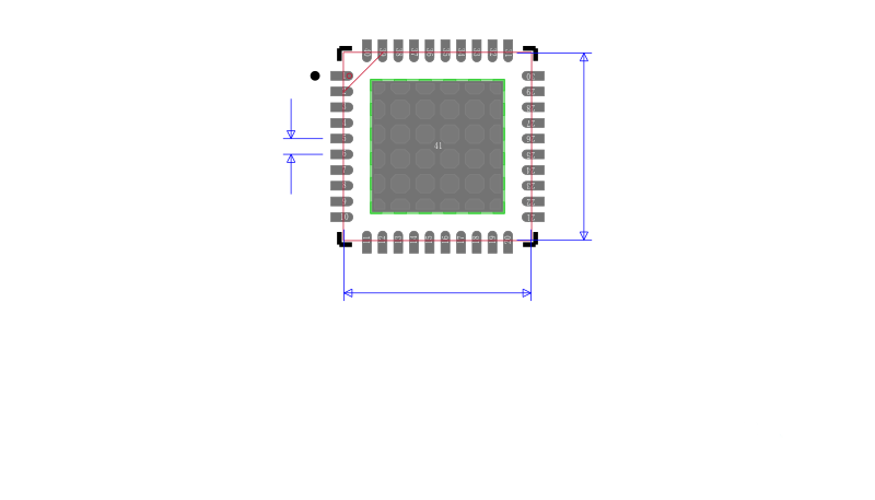 DRV8323SRTAT封装图