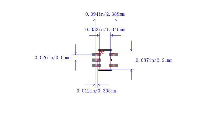 ESDA25W5封装图