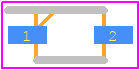 DDZ30CSF-7封装焊盘图