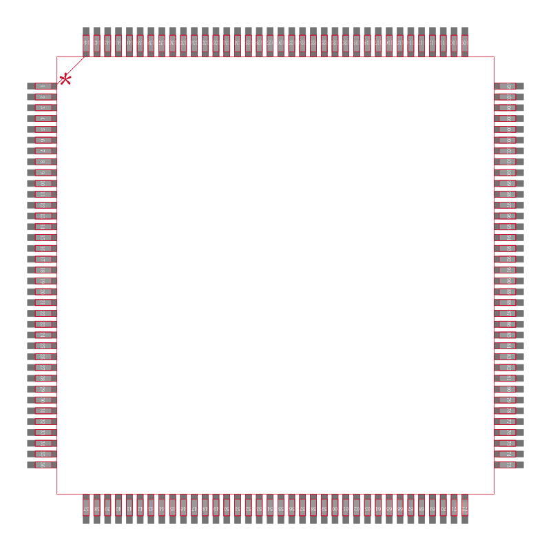 E-TDA7590封装焊盘图