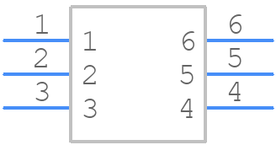 ESDA6V1-5W6引脚图