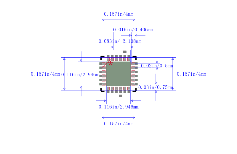 EVAL01-HMC760LC4B封装图