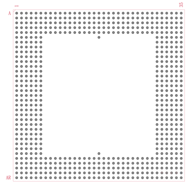 EP20K1500EBC652-1封装焊盘图