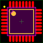 EPC2TI32封装焊盘图