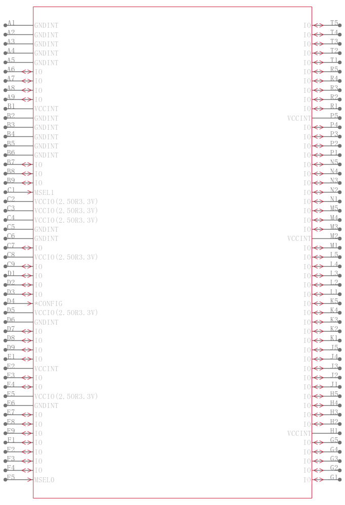 EPF10K200EBI600-2引脚图