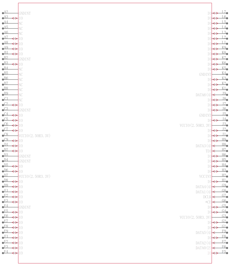 EPF10K200EFC672-1引脚图