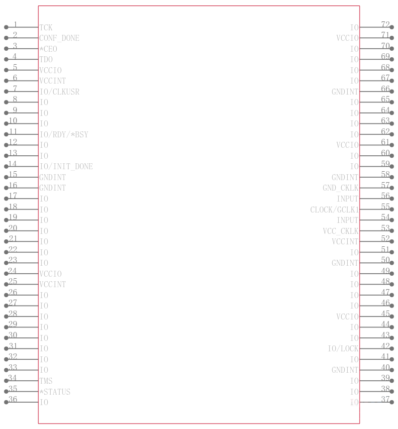 EPF10K30ETC144-1引脚图