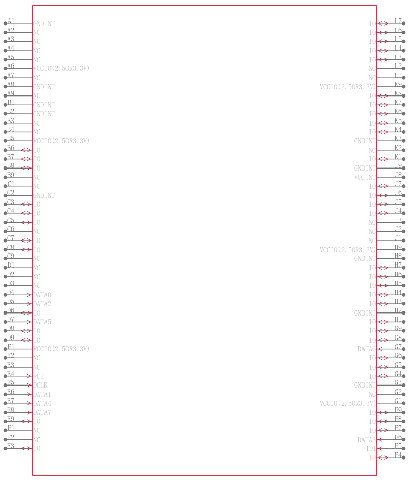 EPF10K50SFC484-3引脚图