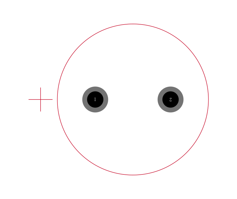 EKZM500ELL101MHB5D封装焊盘图