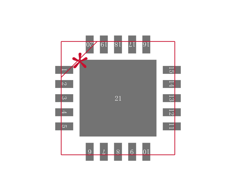 EL4543IL-T7封装焊盘图