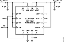 ADP1754ACPZ-1.0-R7电路图