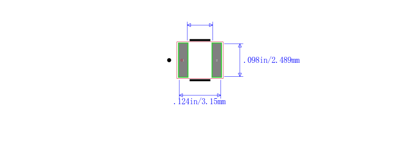 AISC-1210HS-270K-T2封装图