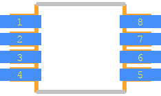 ADA4665-2ARMZ封装焊盘图