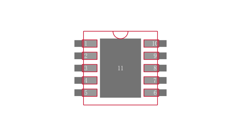 ADP1614ACPZ-R7封装焊盘图