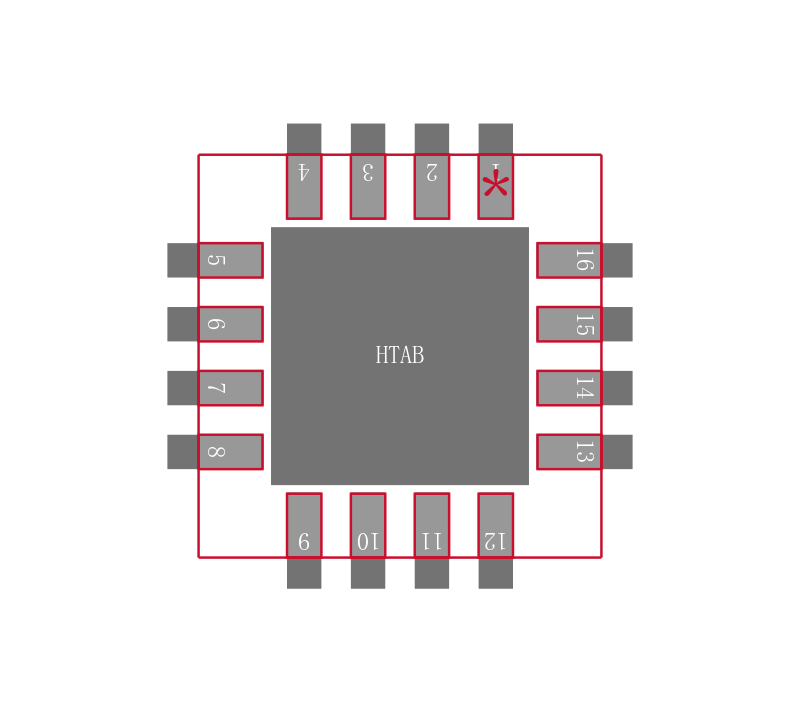 ADP2118ACPZ-3.3-R7封装焊盘图