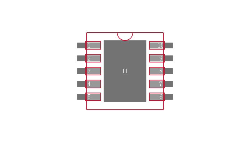 ADP2120ACPZ-1.8-R7封装焊盘图