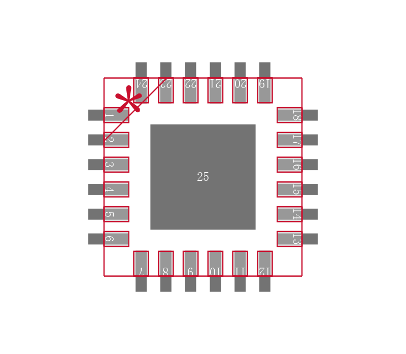 ADP5034ACPZ-R7封装焊盘图