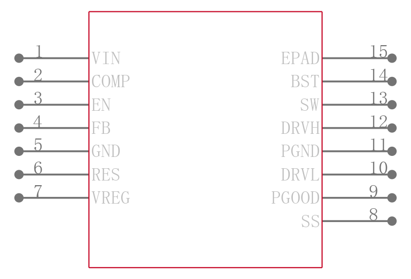 ADP1878ACPZ-1.0-R7引脚图