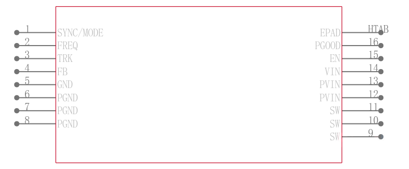ADP2118ACPZ-3.3-R7引脚图